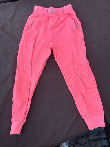 Crewcuts Orange zipper sweatpants 10