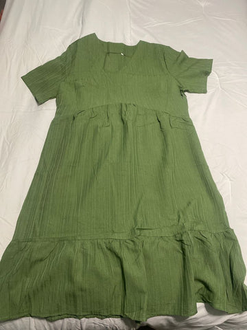 SHEIN Green dress Women's - L