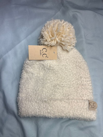 C.C Baby Off white NWT VERY SOFT infant/toddler beanie Hat