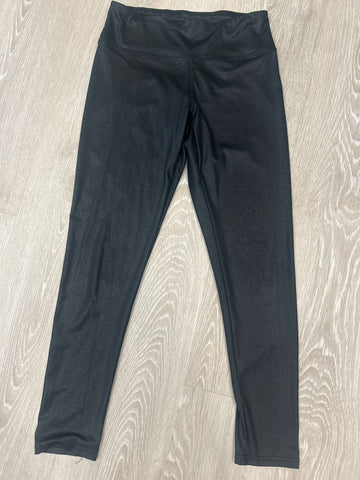 Runway ready Shiny black leggings Women's - S