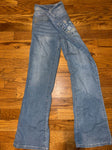 Wallflower girl Boot cut stretchy jeans designed pockets 12