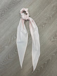 Pony tail holder Looks like scarf, pink Health & Beauty