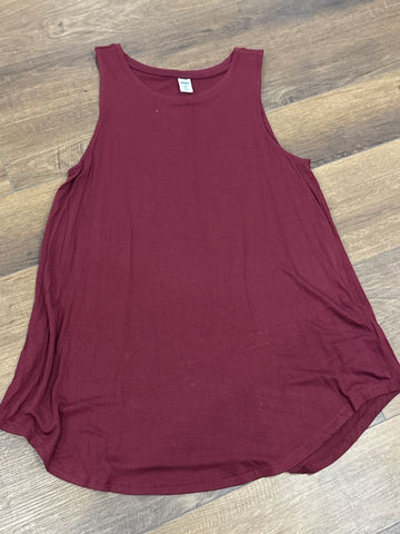 Oldnavy Burgundy luxe tank Women's - S