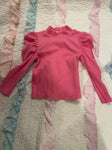 Gap Pink shirt with puffy shoulder 3T/3