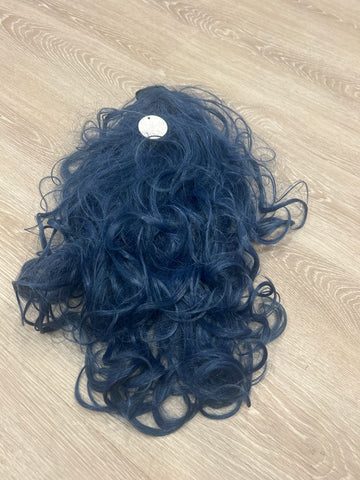 Long blue wig  One Size Fits All