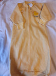 Carter's Yellow ducky long sleeve sleeper 3-6 Months