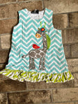 Mud Pie Mud Pie giraffe dress 18 Months