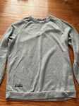 Southern marsh Gray oversized shirt with purple details Women's XL 16