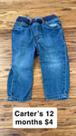 Carters 12 months Jeans 12 Months