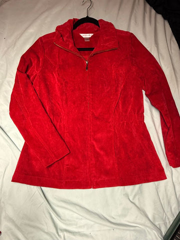Christopher Banks Red business style up jacket EUC Women's - S