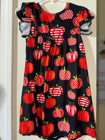 Facebook Boutique Page Pumpkin Pearl Dress 3T/3