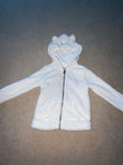 Carters Fuzzy zip jacket/hoodie 3T/3