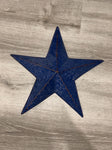 Hobby Lobby 17 in blue metal star Decor