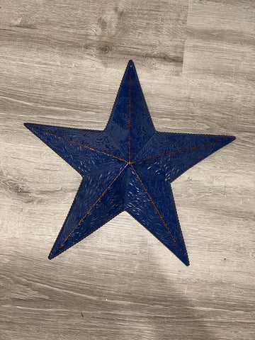 Hobby Lobby 17 in blue metal star Decor