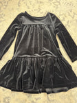 Cat & Jack Black velvet dress new 2T