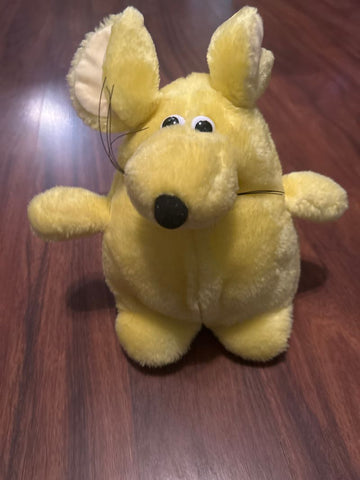 SOS Yellow plush mouse Plush Toys