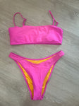 No tag, fits like M Pink bandeau bikini Women's - M