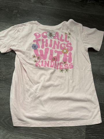 Wonder nation Pink do all things t shirt 10