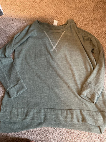 Burdie Green thin sweater Women's - M