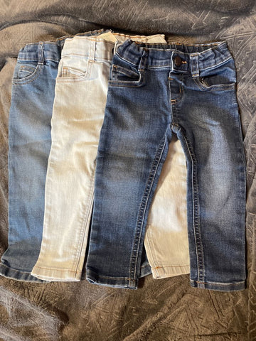 Garanimals Set of 3 Jeans 2T
