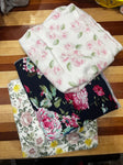 Swaddling blankets 3 floral blankets Sacks-Swaddles
