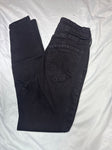 Celebrity pink EUC black stretchy jeans- sz5 Junior Medium 5-7
