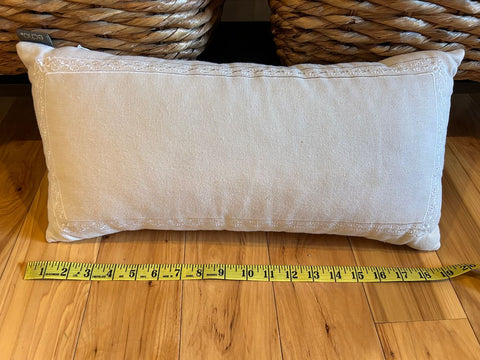 Echo Linen colored lumbar pillow Pillow