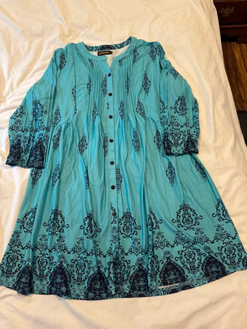 Reborn Tunic NWOT long top Women's - L