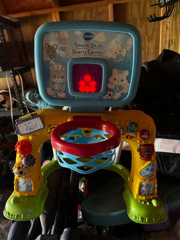 Vtech Vtech used smart shots toy. Missing balls. Outdoor