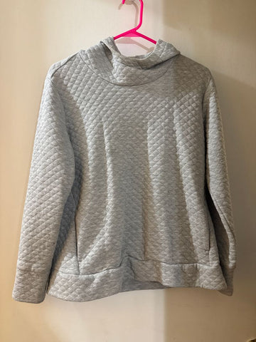 Rbx Grey quilted sweatshirt Women's - L