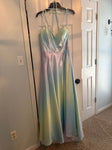 Blonde Nites Multi color formal dress size 13 Junior XL 13+