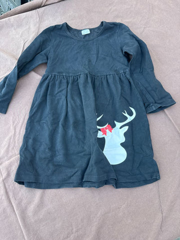 Boutique Black with buck long sleeve tunic 12