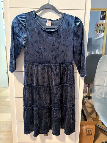 Wonder Nation Blue velvet L 10-12 PLUS SIZE 12