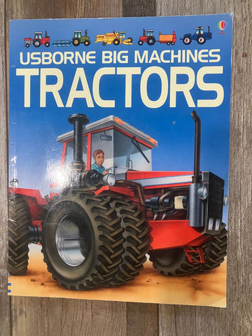 Usborne Big Machines Tractors, Fair to Good Condition Preschool (3-5 yrs)