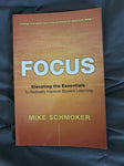 Mike schmoker Focus, book about school improvement Educational