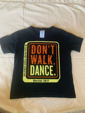 Screen Print T Vintage BBDA Recital T-shirt 6T/6X