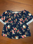 Dream girl Navy floral fits 10/12 10