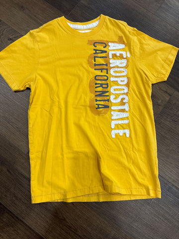 Aeropostale Yellow graphic t shirt Men's - M
