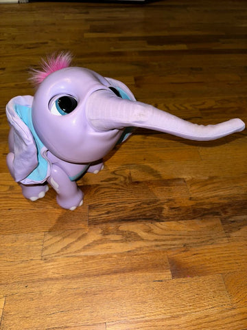 Juno Electronic My Baby Elephant interactive moves and sound magnetic trunk Figures and Animals