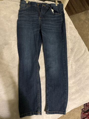Wonder Nation HUSKY Skinny jeans no distress 12