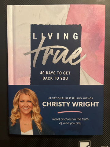 Author- Christy Wright NEW 40 Day Devotional. original cost 19.99 Educational