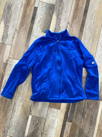 Starter - zipper upfront size 14/16, XL - blue with pockets 14