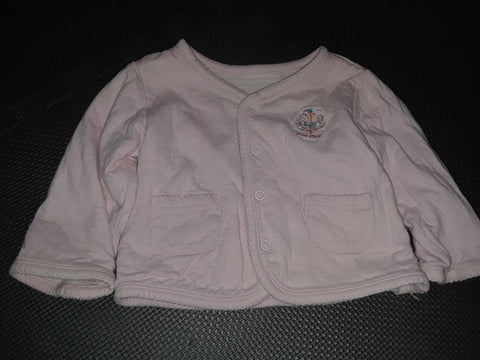 Baby Place 9m Pink Reversible Sweater 6-12 Months
