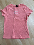 Art Class Coral smiley top 14
