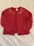 Gymboree Pink hearts cardigan 5T/5