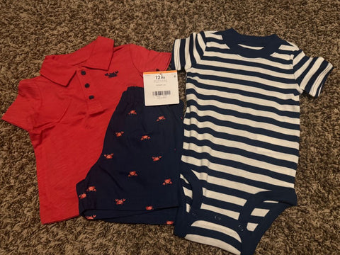 Carters NWT 12 Months