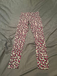 SO Fleece Leggings, pink leopard print 7