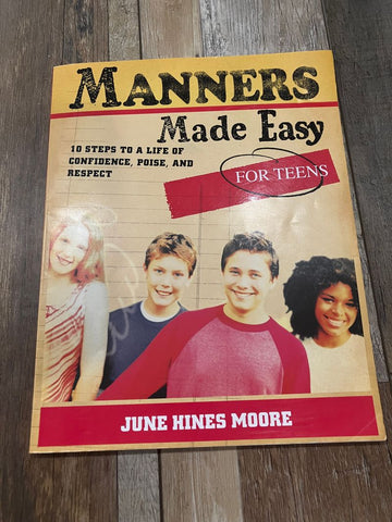 Manners made easy for teens, Good Condition Miscellaneous