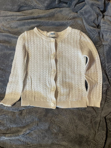 Old Navy Silver Sparkly Sweater 2T