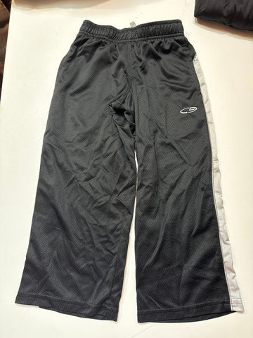 Champion Size 4/5 thin athletic pants w thick gray sides 4T/4